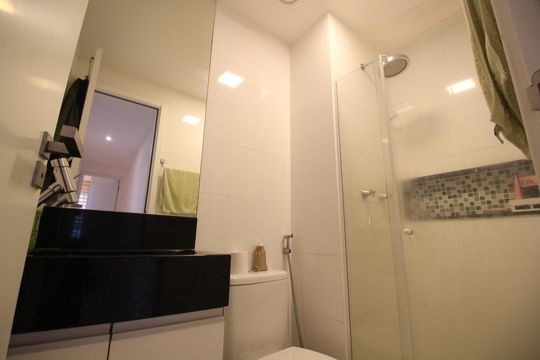 Banheiro Social de apartamento à venda com 3 quartos, 80m² em Freguesia (jacarepaguá), Rio de Janeiro