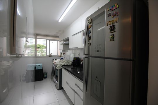 Cozinha de apartamento à venda com 3 quartos, 80m² em Freguesia (jacarepaguá), Rio de Janeiro