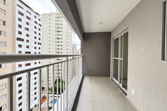 Varanda de apartamento para alugar com 2 quartos, 42m² em Campo Belo, São Paulo