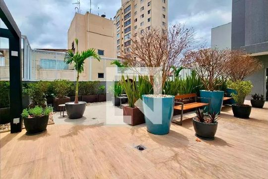 Área comum de apartamento para alugar com 2 quartos, 42m² em Campo Belo, São Paulo
