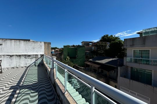 Terraço de casa de condomínio à venda com 3 quartos, 128m² em Vila Valqueire, Rio de Janeiro