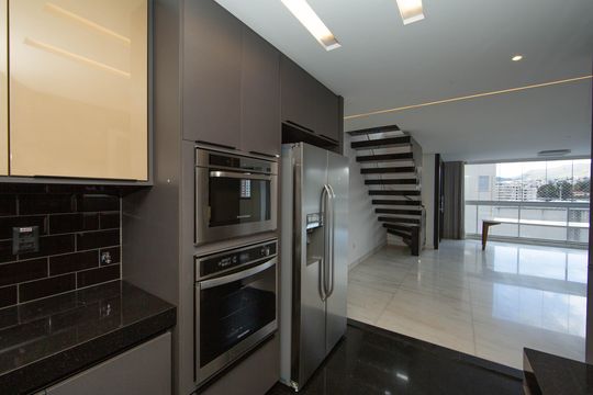 COZINHA de apartamento à venda com 4 quartos, 240m² em Luxemburgo, Belo Horizonte