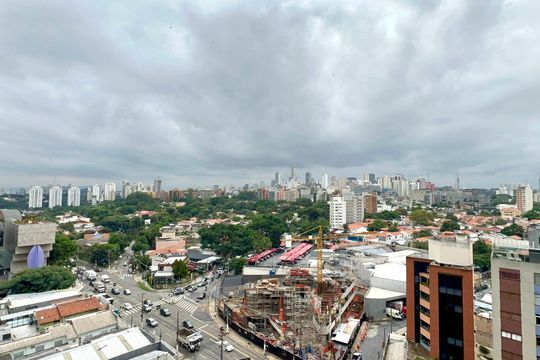 Vista da Varanda de apartamento à venda com 2 quartos, 67m² em Pinheiros, São Paulo