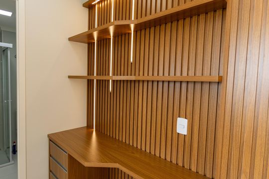 Varanda de apartamento à venda com 1 quarto, 45m² em Vila Nilva, Barueri