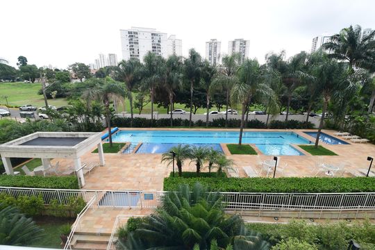 Área comum - Piscina de apartamento para alugar com 3 quartos, 188m² em Cambuí, Campinas