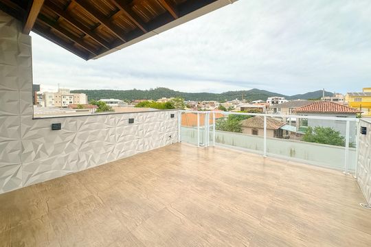 Terraço de casa para alugar com 3 quartos, 120m² em Ingleses do Rio Vermelho, Florianópolis