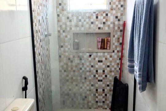 Banheiro de apartamento à venda com 2 quartos, 50m² em Parque Sao Luis, São Paulo