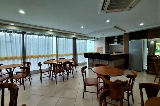 Salão de festas de apartamento para alugar com 4 quartos, 166m² em Trindade, Florianópolis