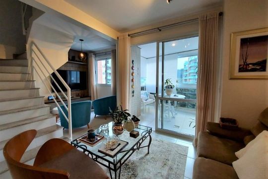 Sala de apartamento para alugar com 4 quartos, 166m² em Trindade, Florianópolis
