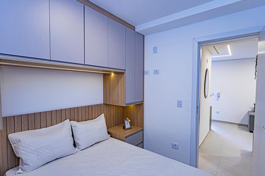 Quarto 1 de apartamento à venda com 2 quartos, 42m² em Parque Sao Domingos, São Paulo
