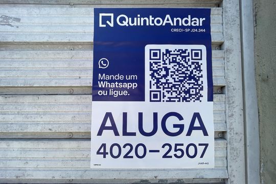 Plaquinha de casa para alugar com 1 quarto, 42m² em Vila Amalia (zona Norte), São Paulo