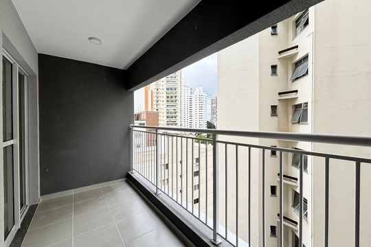 Varanda de apartamento para alugar com 2 quartos, 42m² em Brooklin, São Paulo