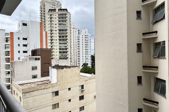 Vista de apartamento para alugar com 2 quartos, 42m² em Brooklin, São Paulo