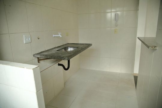 Cozinha  de apartamento à venda com 2 quartos, 60m² em Jardim Borborema, São Bernardo do Campo