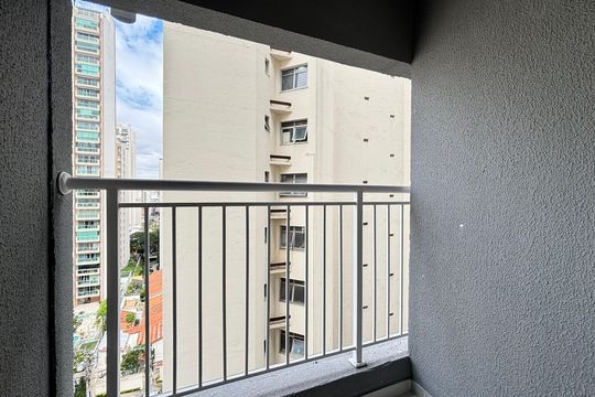 Quarto 1 de apartamento para alugar com 2 quartos, 42m² em Campo Belo, São Paulo