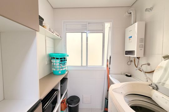 Área de Serviço de apartamento à venda com 2 quartos, 64m² em Engordadouro, Jundiaí