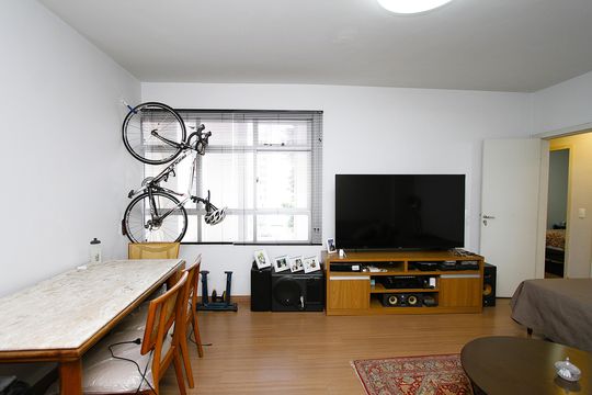 Sala de apartamento à venda com 3 quartos, 109m² em Conjunto California, Belo Horizonte