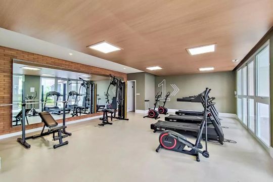 Academia de apartamento à venda com 2 quartos, 64m² em Jardim Prudência, São Paulo