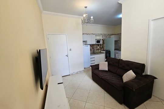 Sala de apartamento para alugar com 1 quarto, 45m² em Centro, Taubaté