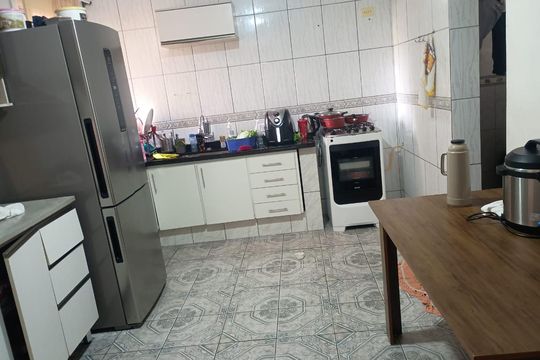 Cozinha de casa para alugar com 2 quartos, 80m² em Parque Santana, Barueri