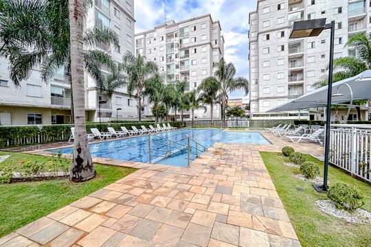 Área comum - Piscina de apartamento à venda com 2 quartos, 66m² em Guaiauna, São Paulo
