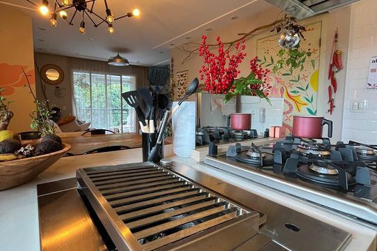 Cozinha de apartamento à venda com 3 quartos, 90m² em Jardim Ester, São Paulo