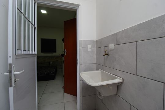 Área de Serviço de kitnet/studio para alugar com 1 quarto, 16m² em Vila Olímpia, São Paulo