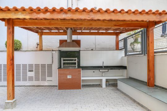Área comum - Churrasqueira de apartamento para alugar com 3 quartos, 84m² em Pompeia, São Paulo