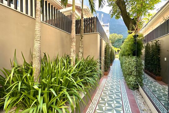 Área comum de apartamento à venda com 1 quarto, 49m² em Jardim Botânico, Rio de Janeiro