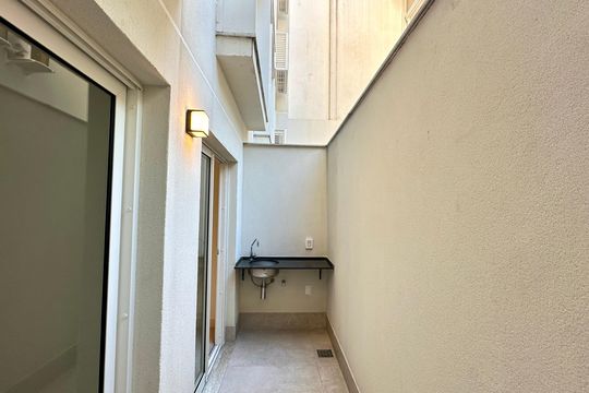 Área de serviço de apartamento à venda com 1 quarto, 49m² em Jardim Botânico, Rio de Janeiro