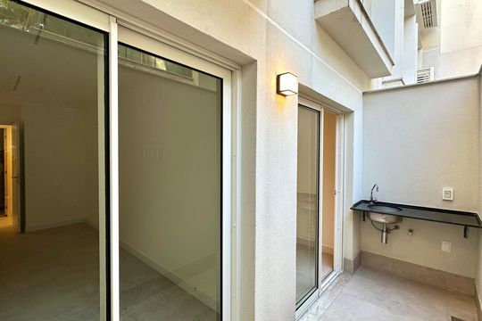 Área de serviço de apartamento à venda com 1 quarto, 49m² em Jardim Botânico, Rio de Janeiro