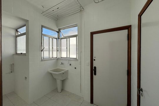 Área de serviço de apartamento à venda com 3 quartos, 98m² em Ipanema, Rio de Janeiro