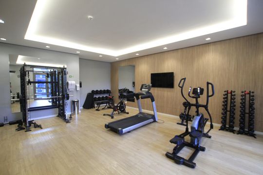 Área comum - Academia de apartamento para alugar com 1 quarto, 21m² em Ipiranga, São Paulo