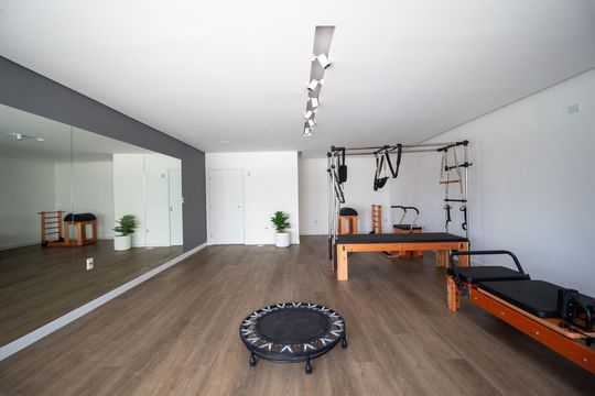 Área comum de kitnet/studio para alugar com 1 quarto, 49m² em Parque Campolim, Sorocaba