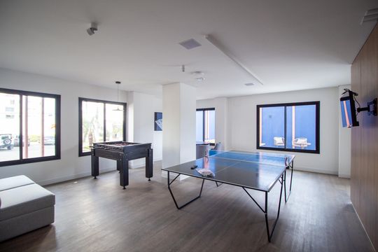 Área comum de kitnet/studio para alugar com 1 quarto, 49m² em Parque Campolim, Sorocaba