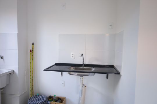 Cozinha de apartamento à venda com 2 quartos, 66m² em Guaianases, São Paulo