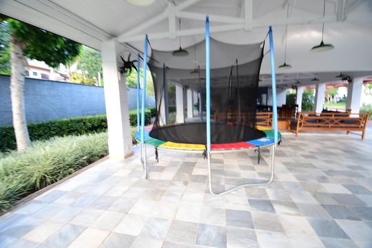 Área comum - Playground de casa de condomínio para alugar com 3 quartos, 340m² em Residencial Barão do Café, Campinas