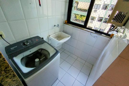 Área de serviço de apartamento à venda com 4 quartos, 105m² em Todos os Santos, Rio de Janeiro