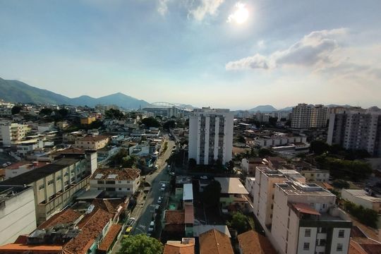 Vista da sacada de apartamento à venda com 4 quartos, 105m² em Todos os Santos, Rio de Janeiro