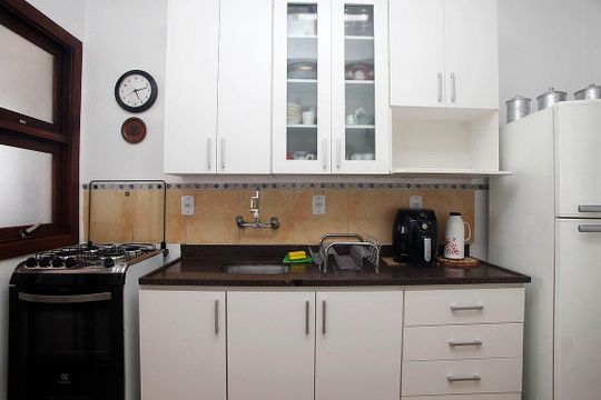 Cozinha de apartamento à venda com 3 quartos, 193m² em Santana, Porto Alegre