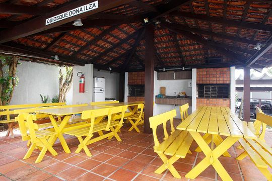 Área Comum - Quiosque Churrasqueira de apartamento à venda com 3 quartos, 193m² em Santana, Porto Alegre