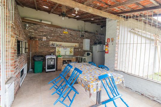 Área comum - Churrasqueira de apartamento à venda com 2 quartos, 59m² em Cristal, Porto Alegre