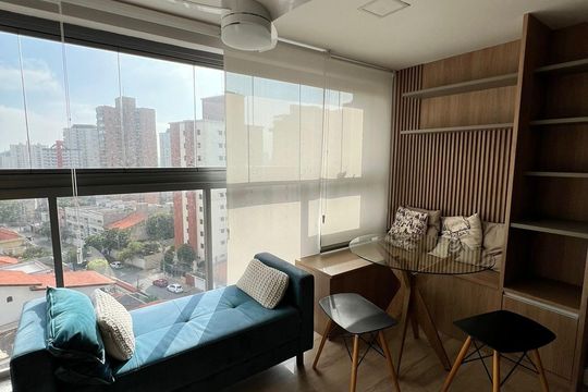 Varanda de apartamento à venda com 2 quartos, 63m² em Vila Gilda, Santo André