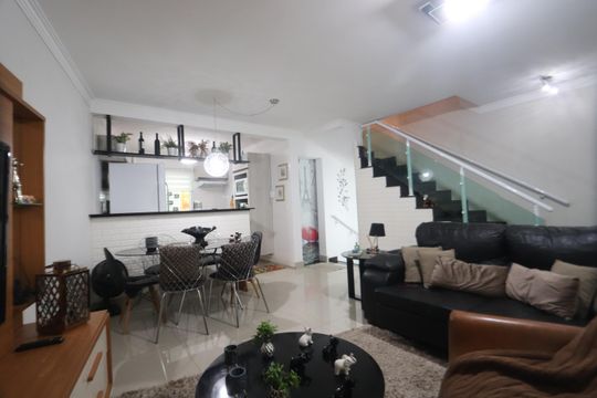 Sala de casa de condomínio à venda com 3 quartos, 142m² em Vila Formosa, São Paulo