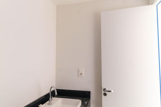 Banheiro de kitnet/studio à venda com 1 quarto, 27m² em Alto da Mooca, São Paulo