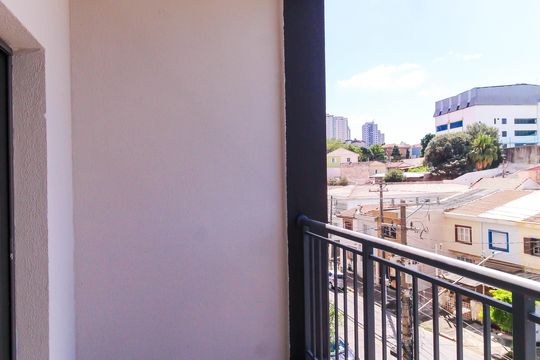 Varanda de kitnet/studio à venda com 1 quarto, 27m² em Alto da Mooca, São Paulo
