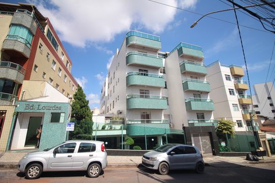 Fachada  de apartamento à venda com 3 quartos, 109m² em Inconfidentes, Contagem