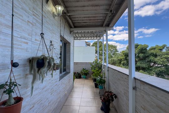 Sacada de apartamento à venda com 3 quartos, 84m² em Parque Santo Antônio, São Paulo