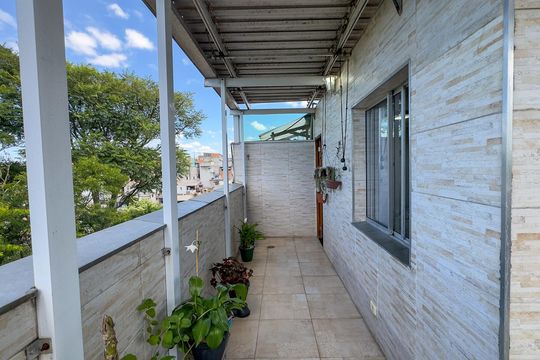 Sacada de apartamento à venda com 3 quartos, 84m² em Parque Santo Antônio, São Paulo