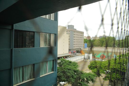 Vista da Sala de apartamento à venda com 1 quarto, 50m² em Centro, São Bernardo do Campo